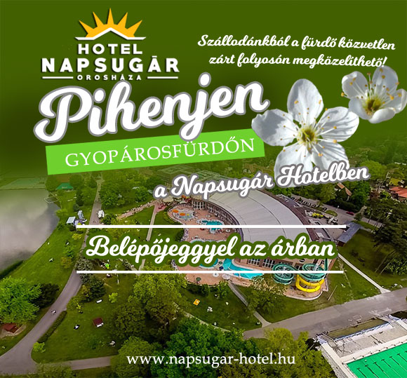 Tavaszi hétvégék félpanzióval és fürdőbelépőve