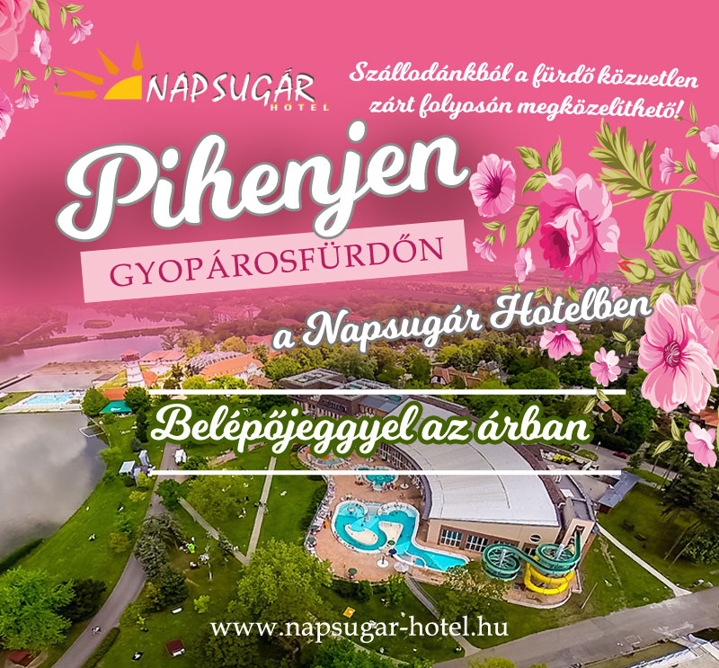 Tavaszi hétvégék félpanzióval és fürdőbelépőve